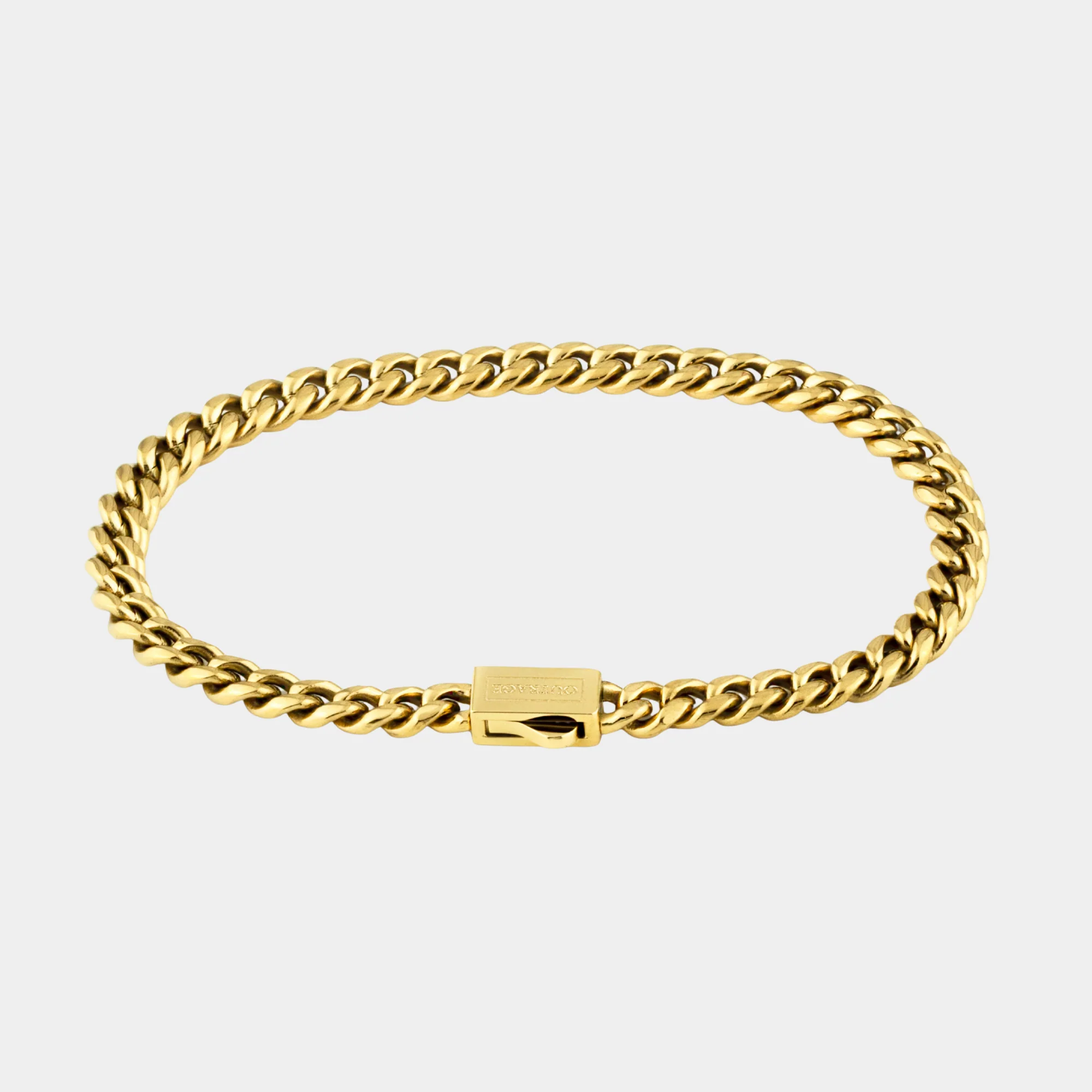 Gold Cuban Chain Bracelet 5MM