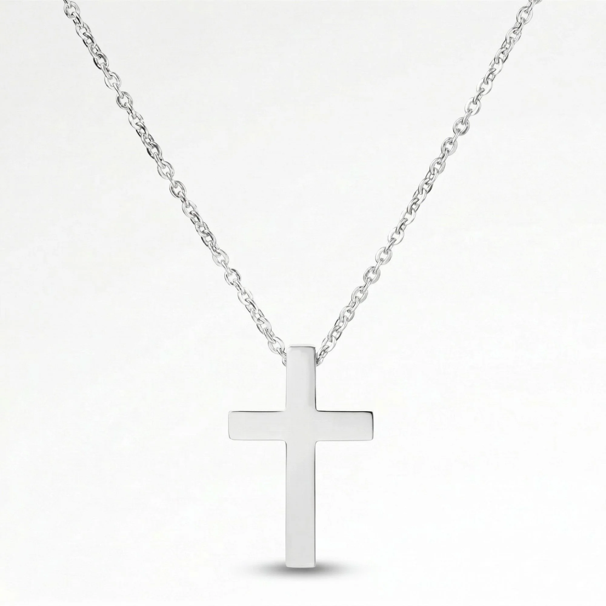 Silver Cross Necklace Pendant
