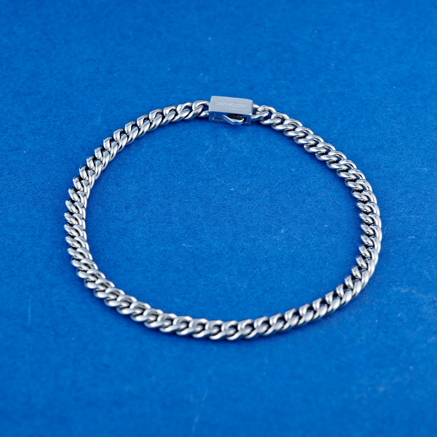 Silver Cuban Bracelet & Chain Set – 5mm - Image 4