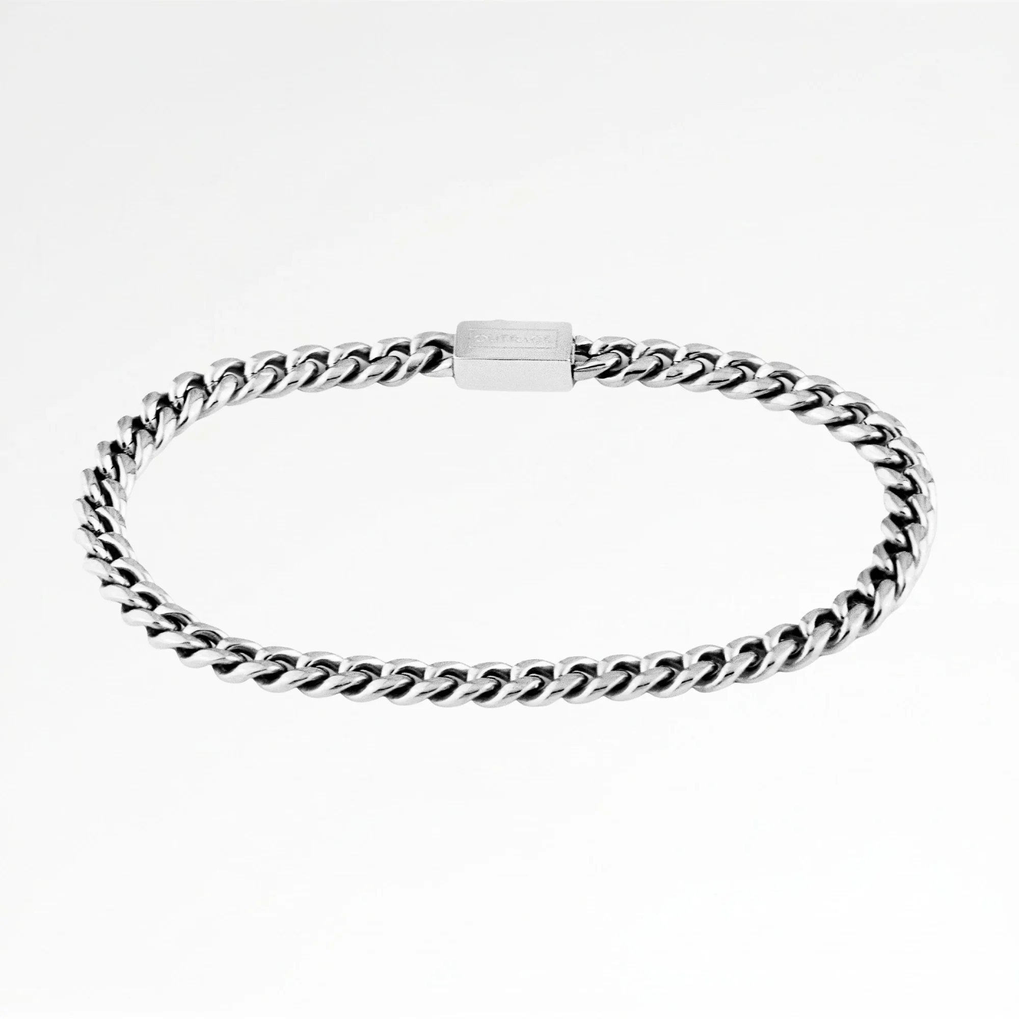 Silver Cuban Chain Bracelet 5MM - Image 2