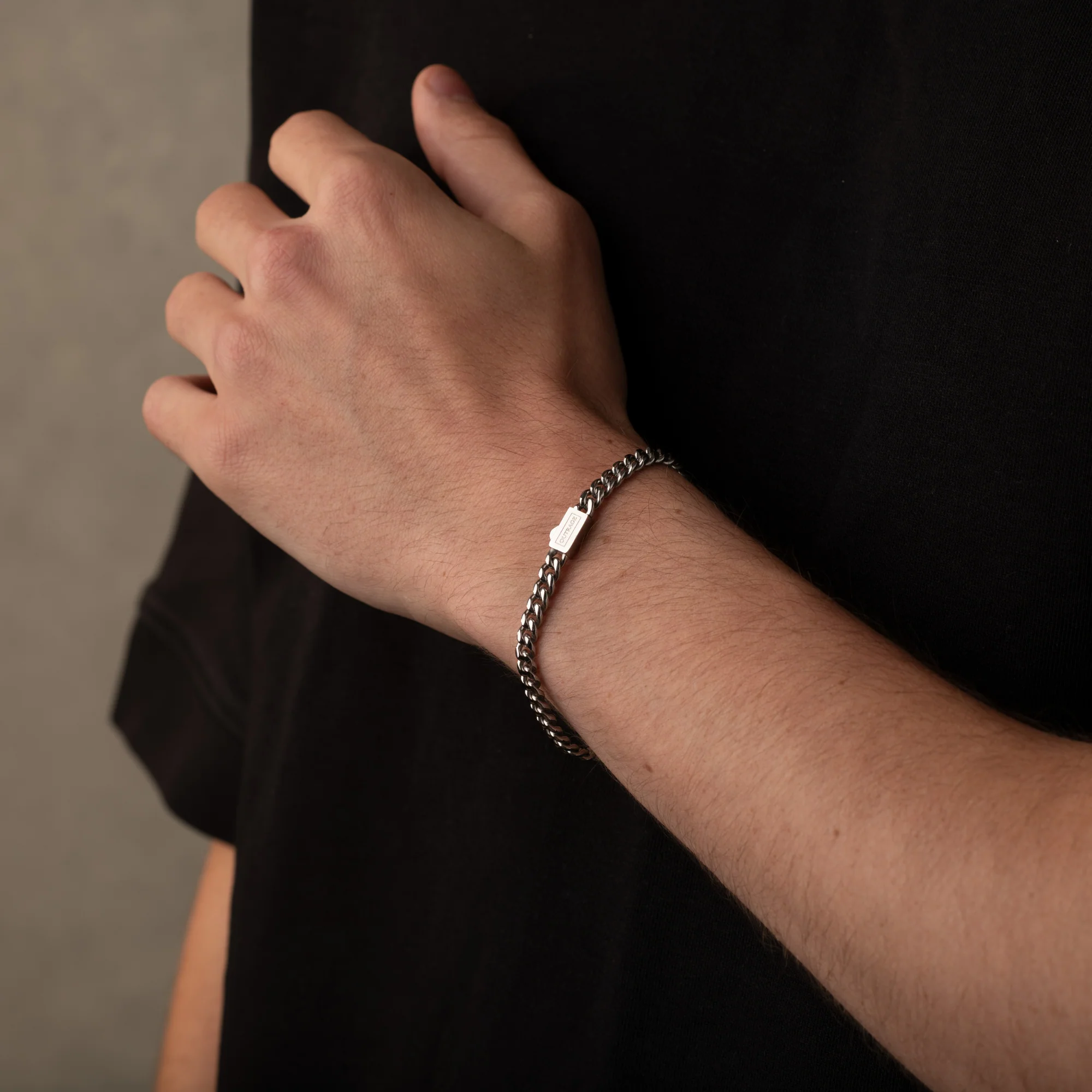Silver Cuban Chain Bracelet 5MM - Image 5