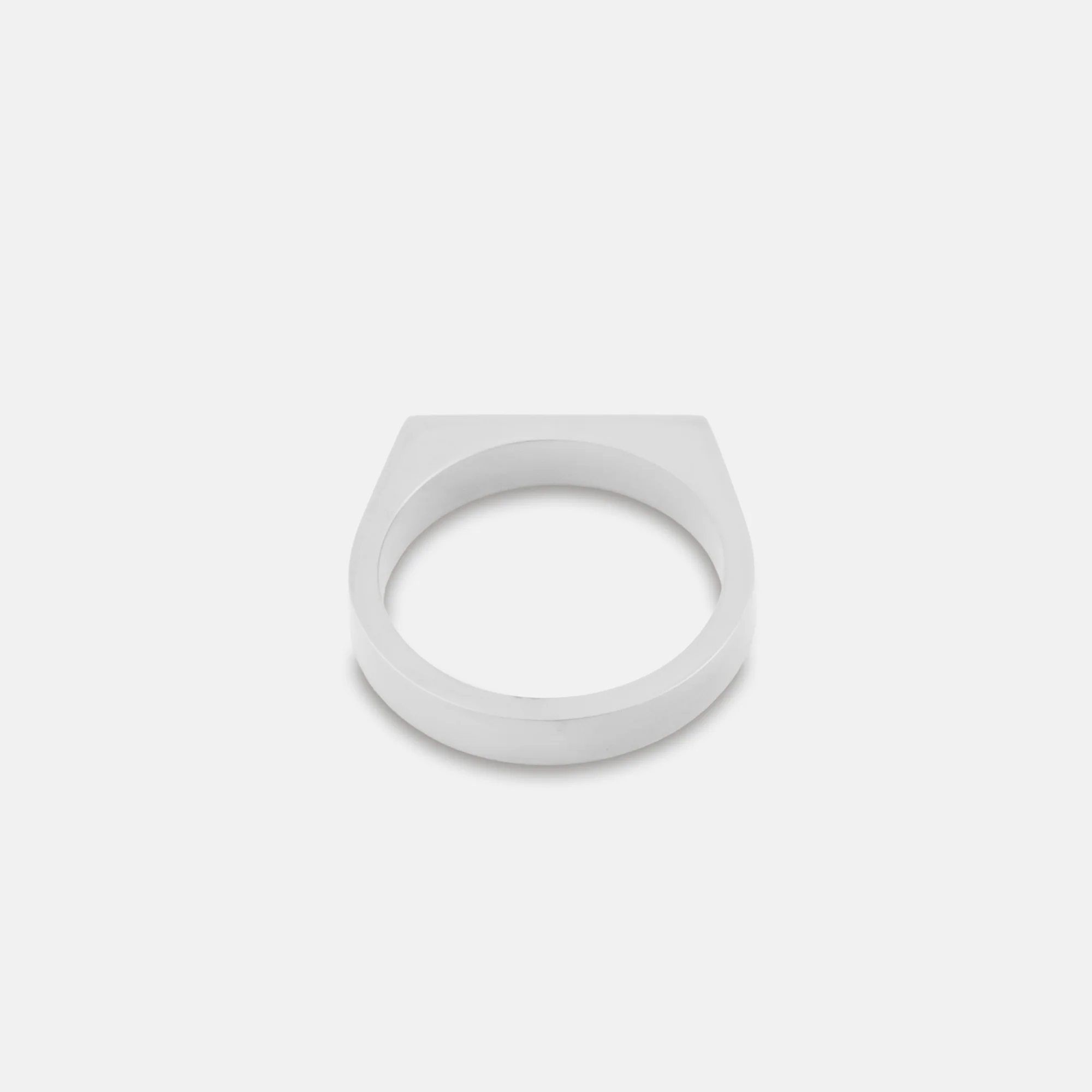 Silver Mayfair Signet Ring - Image 2
