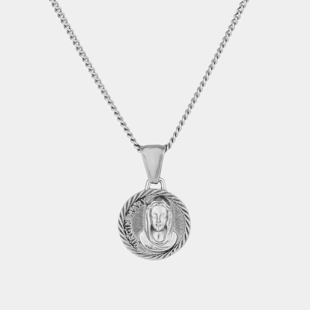 Silver St Mary Pendant